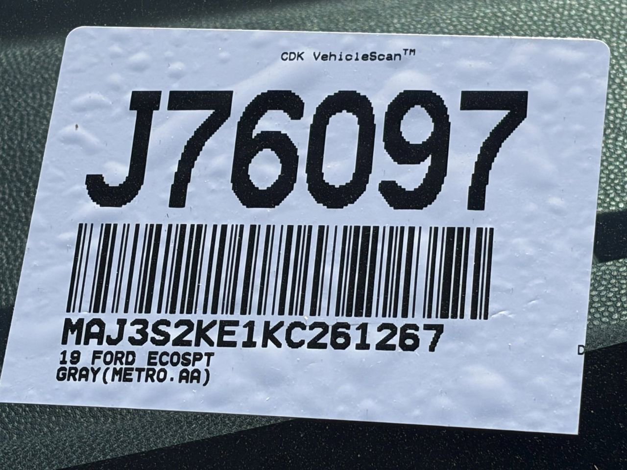 Used 2019 Ford EcoSport Titanium FWD image 32