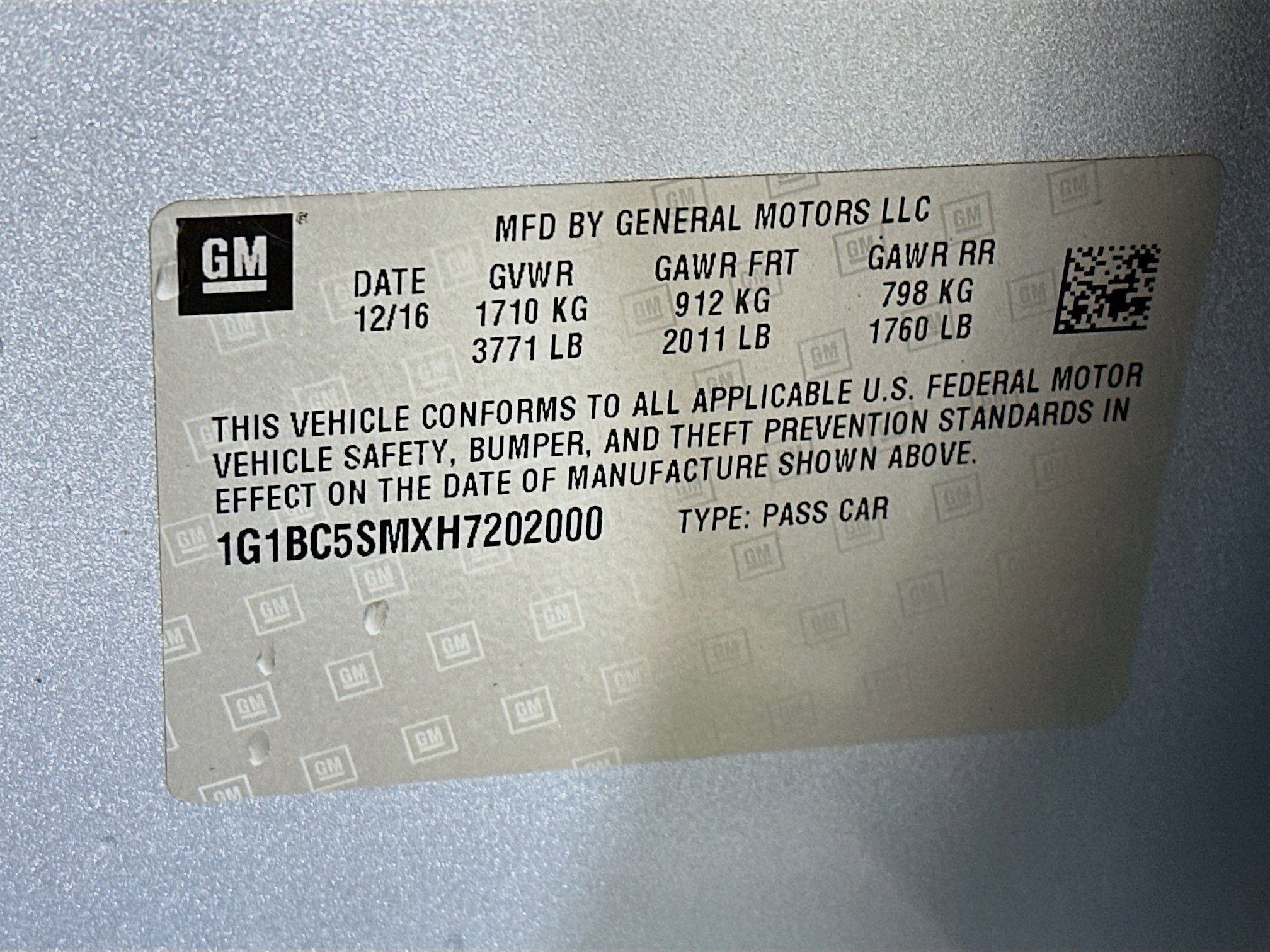 Used 2017 Chevrolet Cruze LS FWD image 12