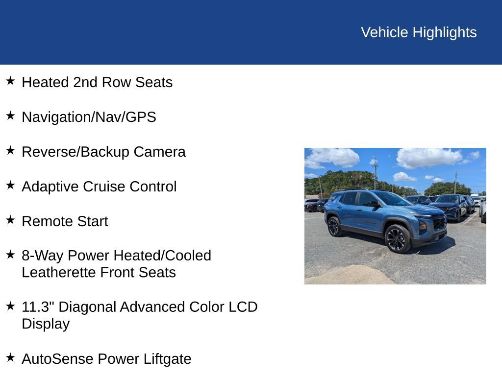 Used 2026 Chevrolet Equinox RS w/ Convenience Package III FWD image 31