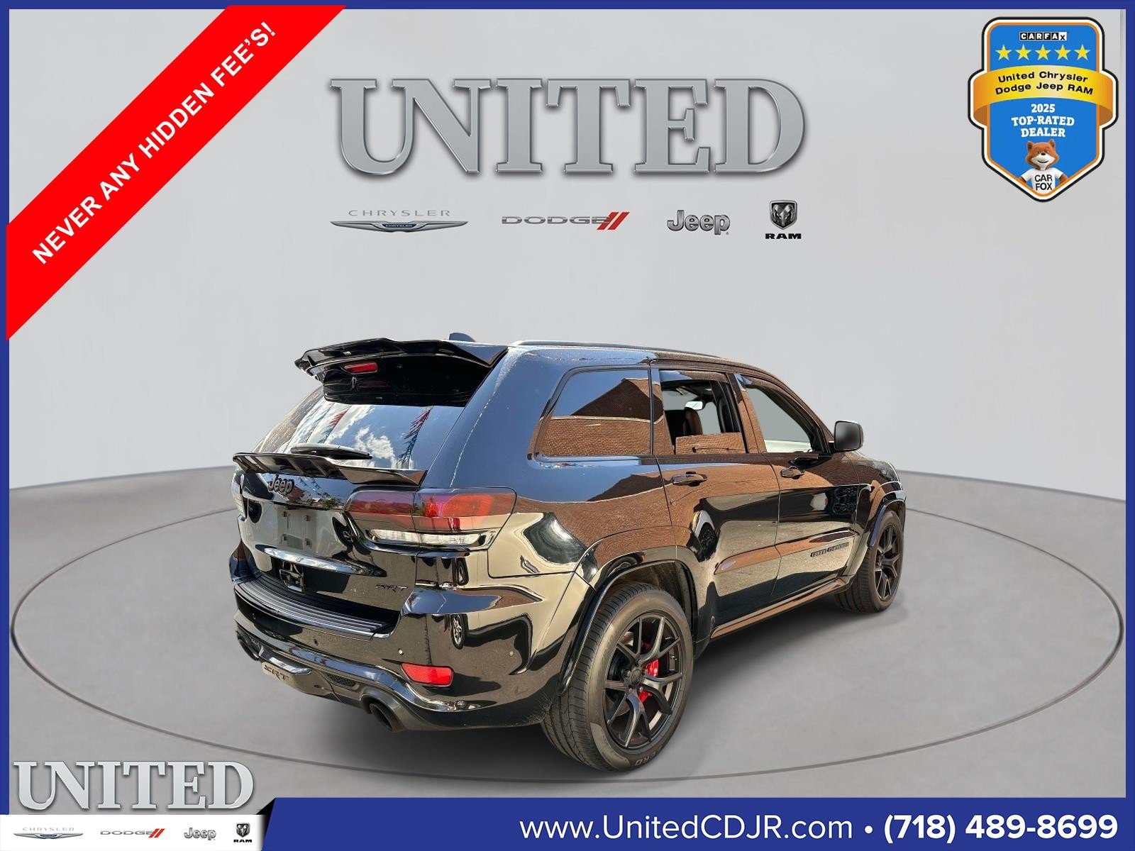 Used 2020 Jeep Grand Cherokee SRT w/ Trailer Tow Group IV AWD/4WD image 2