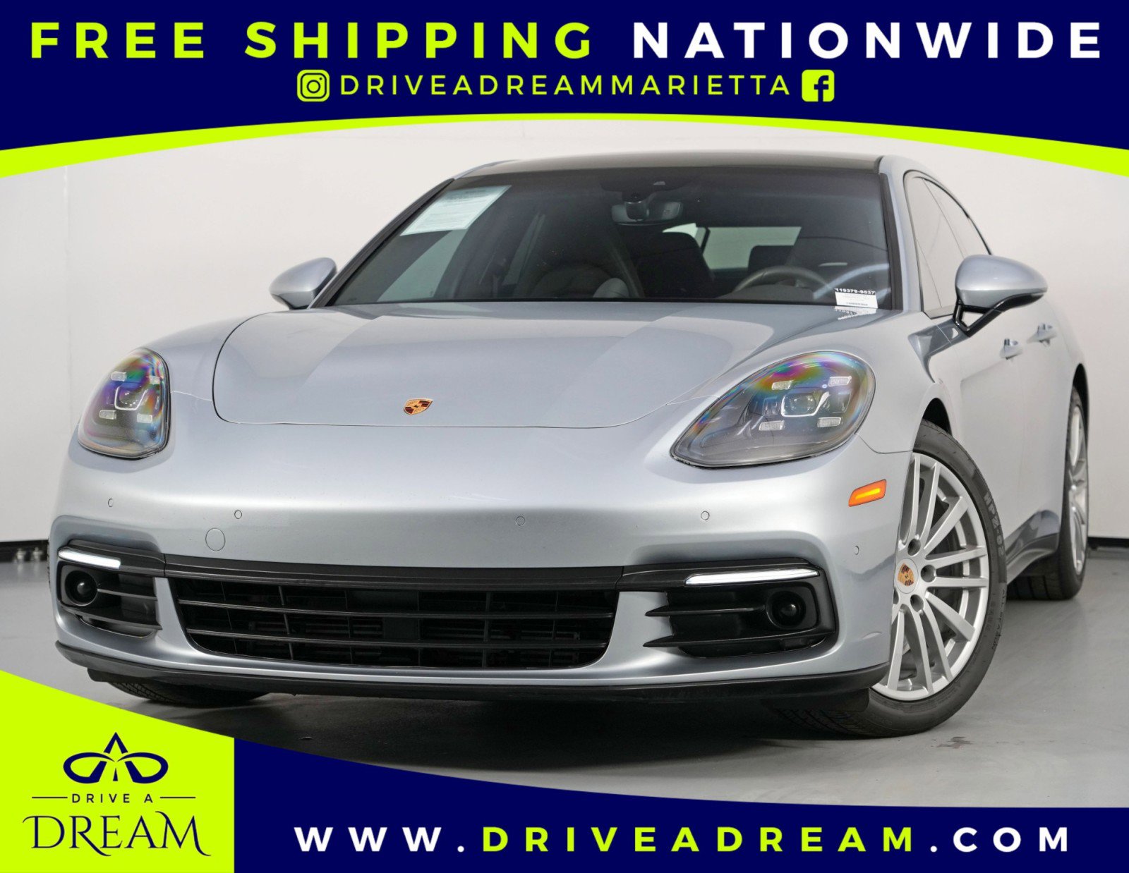 Used 2018 Porsche Panamera 4 AWD/4WD image 1