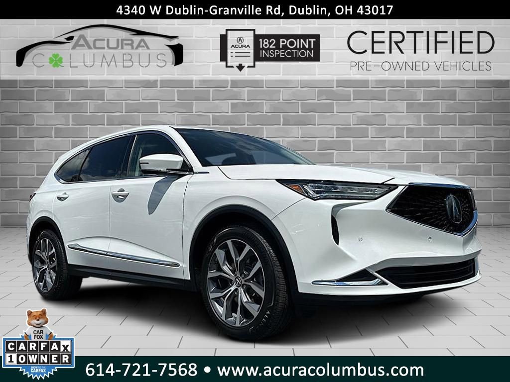 Certified 2023 Acura MDX SH-AWD w/ Technology Package