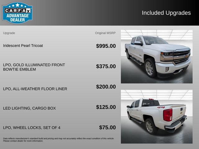 Used 2018 Chevrolet Silverado 1500 High Country AWD/4WD image 3