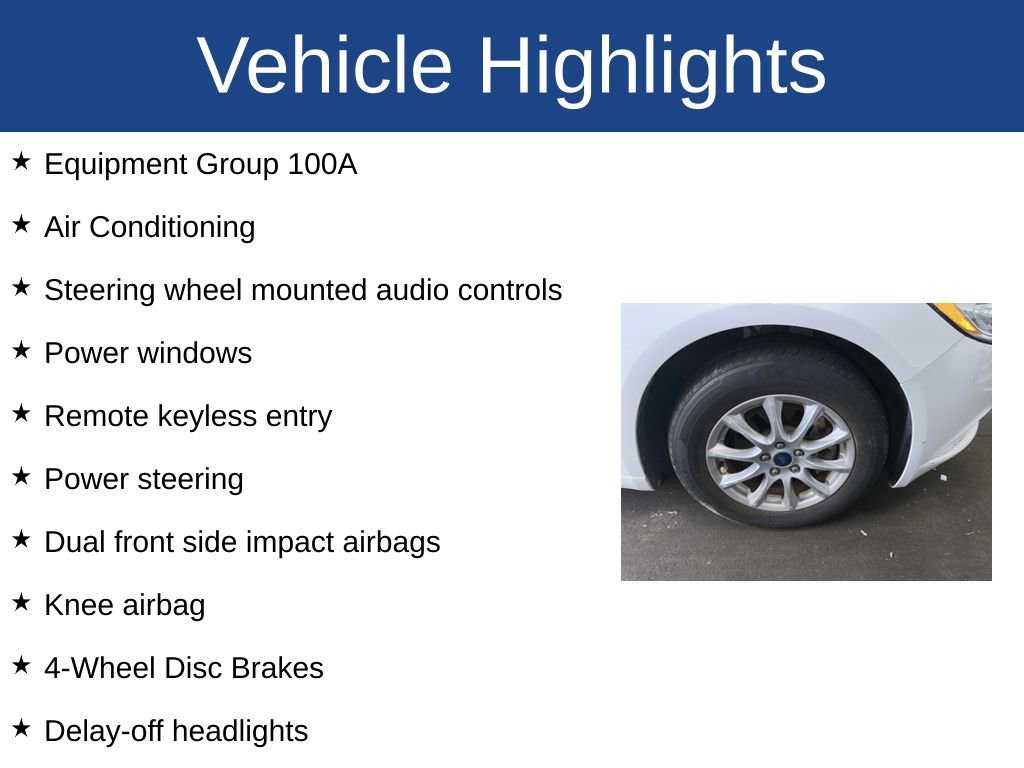 Used 2018 Ford Fusion S image 3