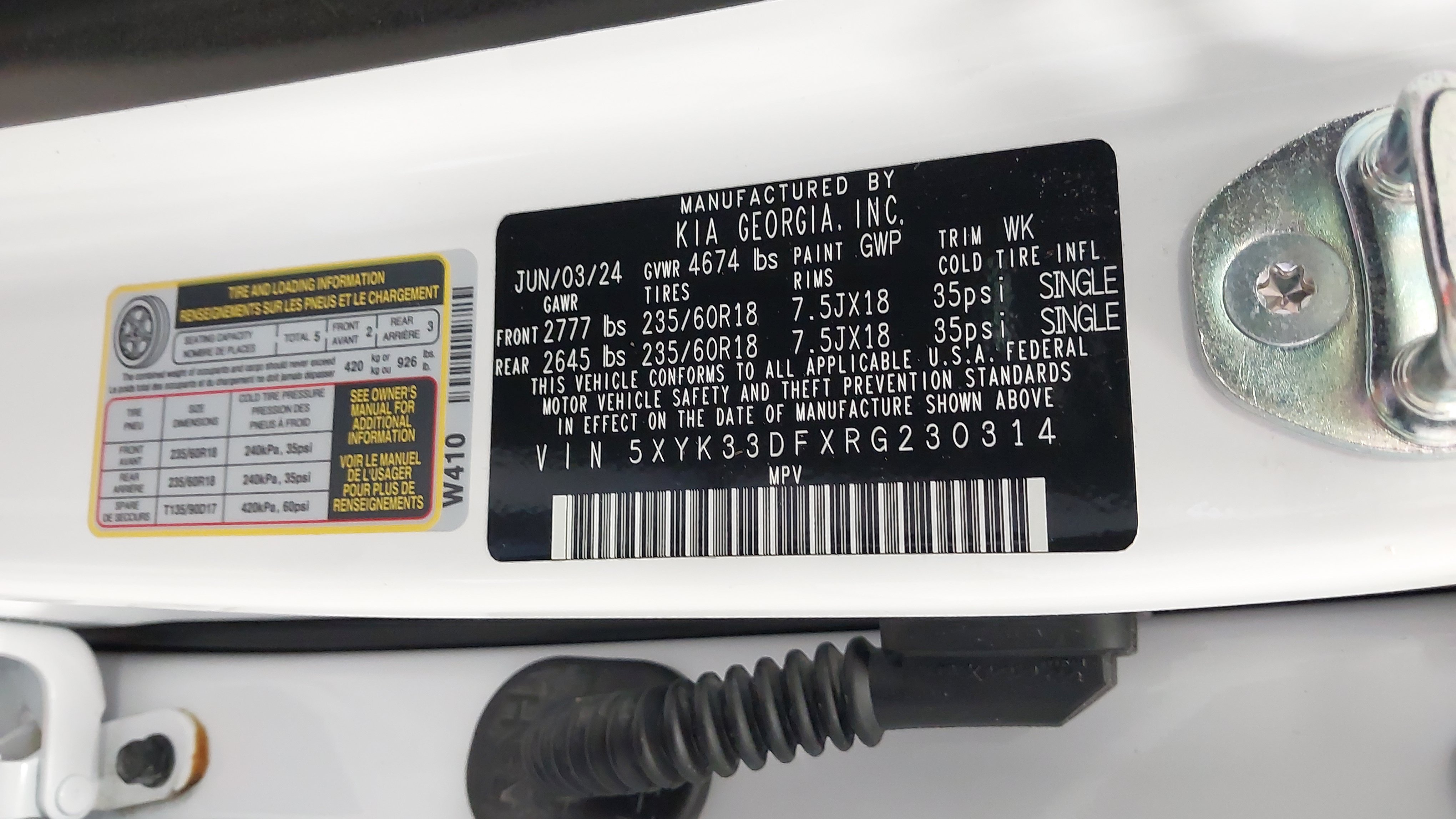 Used 2024 Kia Sportage EX FWD image 34