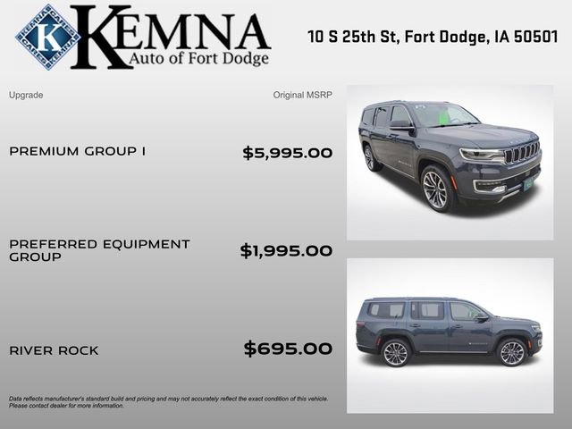 Used 2023 Jeep Wagoneer Series III w/ Premium Group I image 4