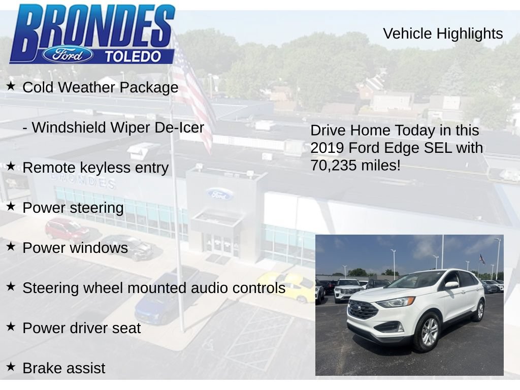Used 2019 Ford Edge SEL w/ Equipment Group 201A AWD/4WD image 11