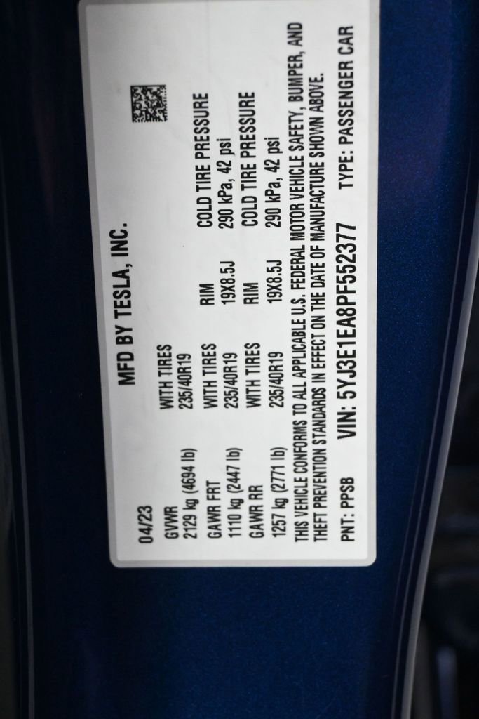 Used 2023 Tesla Model 3 Standard Range RWD image 11