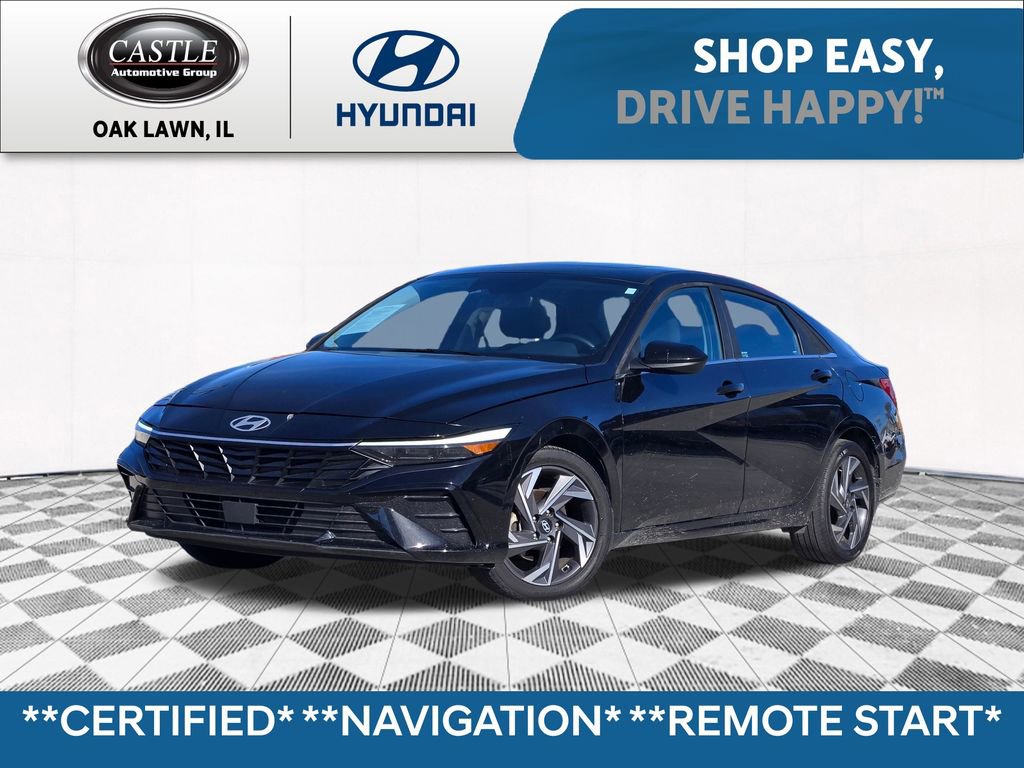 Certified 2024 Hyundai Elantra SEL w/ Convenience Package FWD image 1