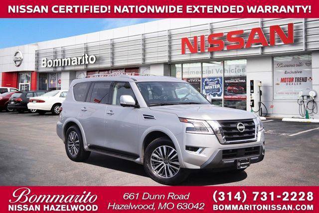 Used 2024 Nissan Armada SL w/ Captain's Chairs Package AWD/4WD image 1