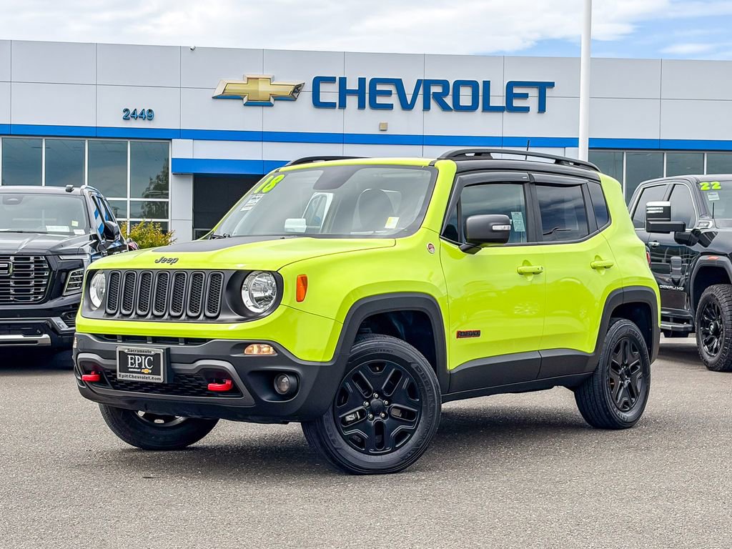 Used 2018 Jeep Renegade Trailhawk image 1