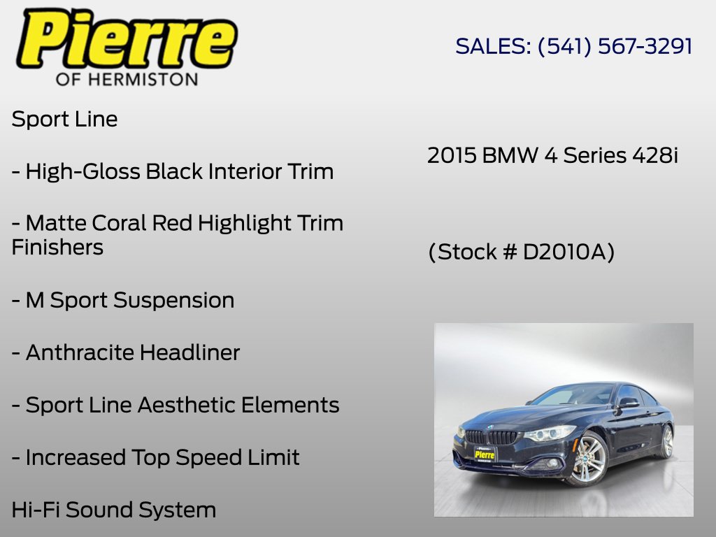 Used 2015 BMW 428i Coupe RWD image 12