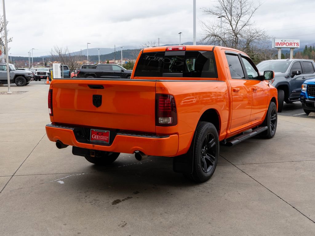 Used 2017 RAM 1500 Sport w/ Ignition Orange Sport Package image 7