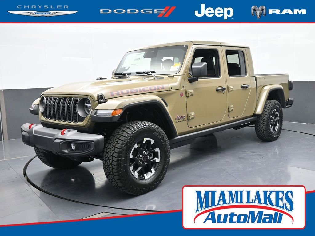 New 2026 Jeep Gladiator Rubicon w/ Steel Power Dome Hood Package AWD/4WD image 1