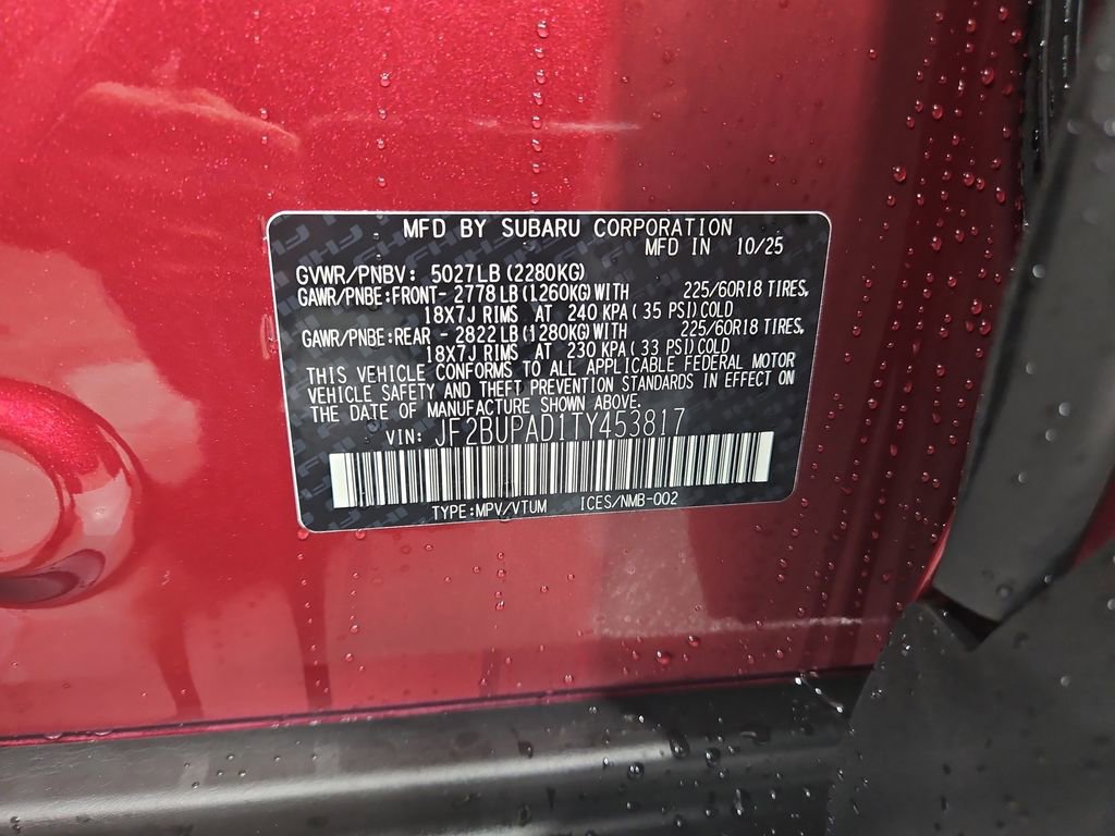 New 2026 Subaru Outback Premium image 27