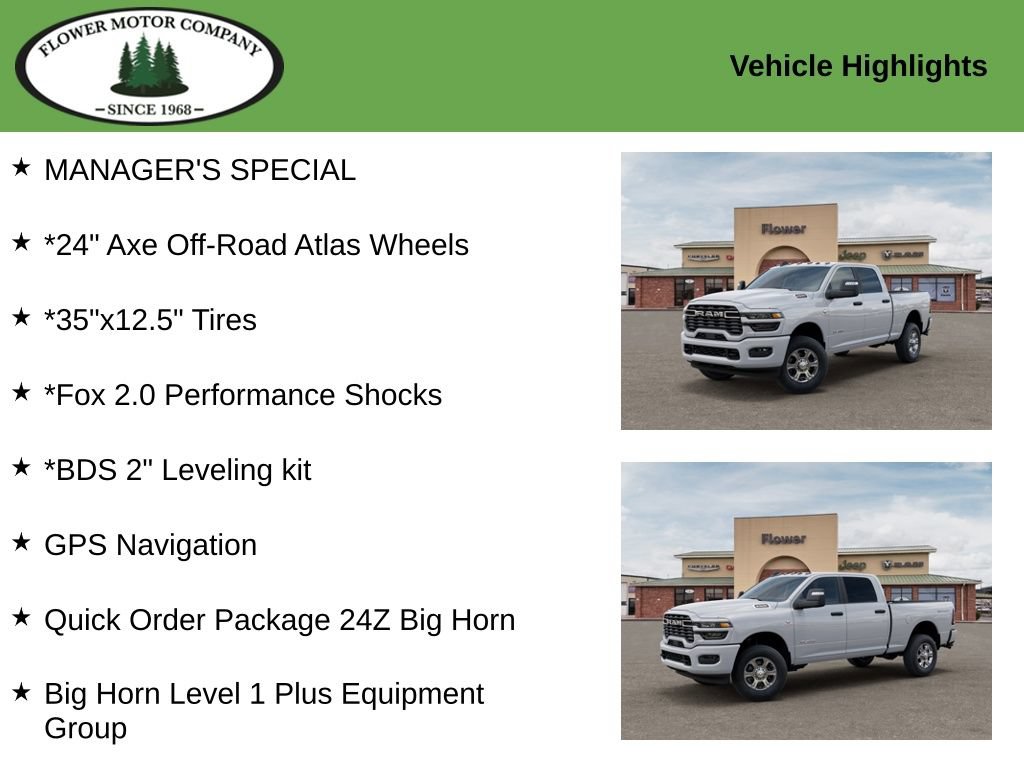 New 2025 RAM 2500 Big Horn AWD/4WD video 2