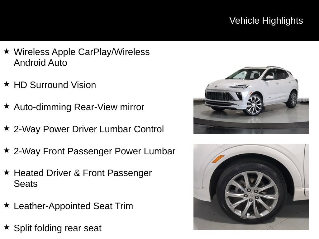 Used 2024 Buick Encore GX Avenir w/ Avenir Technology Package AWD/4WD image 32