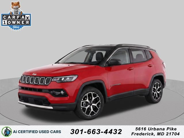 Used 2025 Jeep Compass Limited AWD/4WD 360° Tour