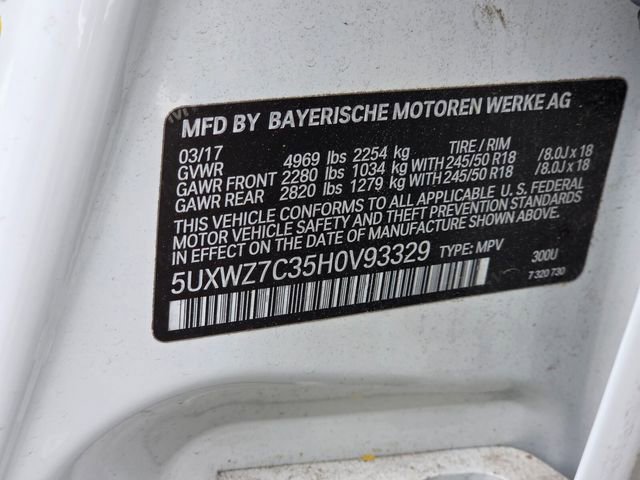 Used 2017 BMW X3 sDrive28i RWD image 33