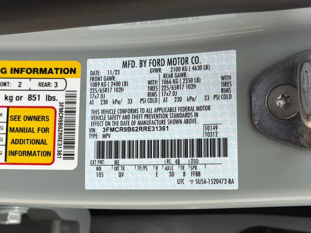 Used 2024 Ford Bronco Sport Big Bend AWD/4WD image 31