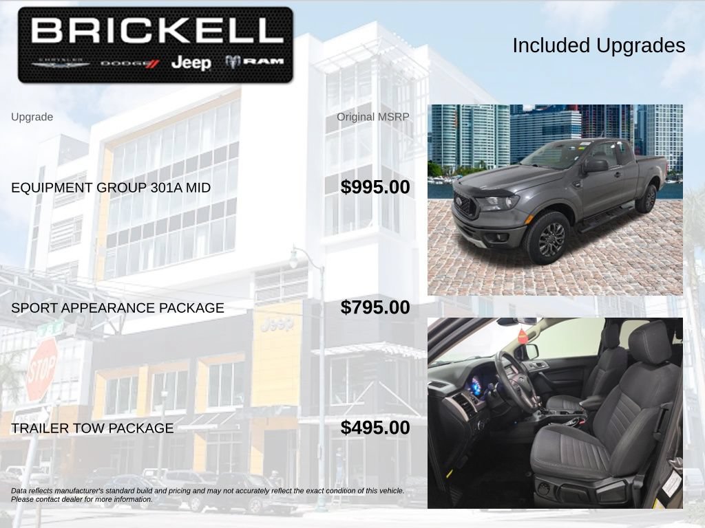 Used 2019 Ford Ranger XLT w/ Equipment Group 301A Mid RWD video 5