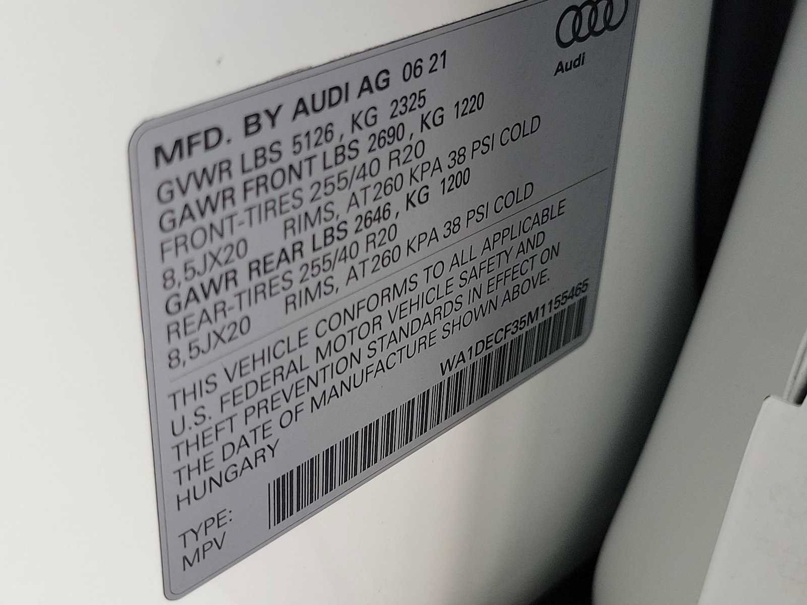 Used 2021 Audi Q3 2.0T Premium w/ Convenience Package AWD/4WD image 34