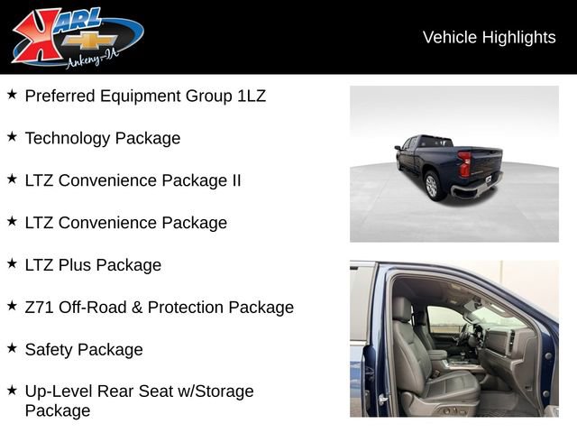 Used 2023 Chevrolet Silverado 1500 LTZ image 2