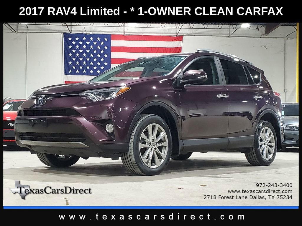Used 2017 Toyota RAV4 Limited w/ All Weather Liner Package AWD/4WD 360° Tour