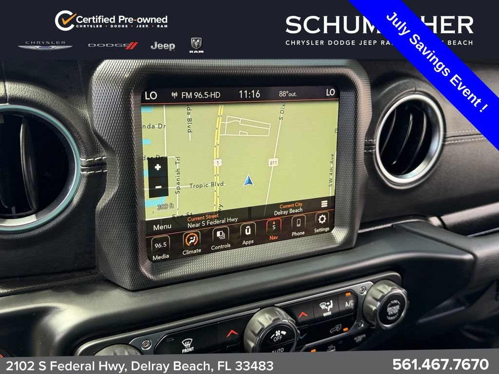 Used 2022 Jeep Wrangler Unlimited Sahara w/ LED Lighting Group AWD/4WD image 17
