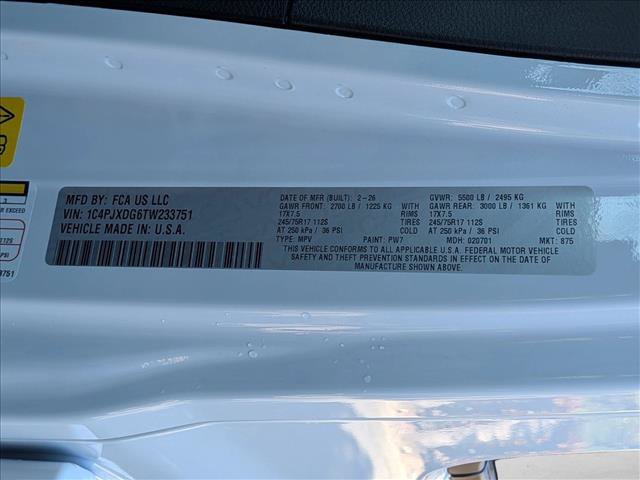 New 2026 Jeep Wrangler Unlimited Sport AWD/4WD image 18