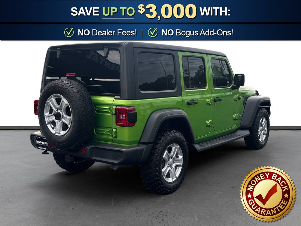 Used 2018 Jeep Wrangler Unlimited Sport S AWD/4WD image 7