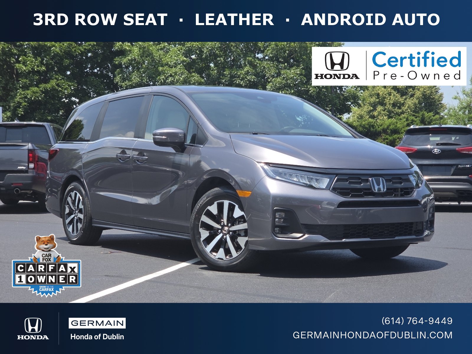 Certified 2026 Honda Odyssey EX-L image 1