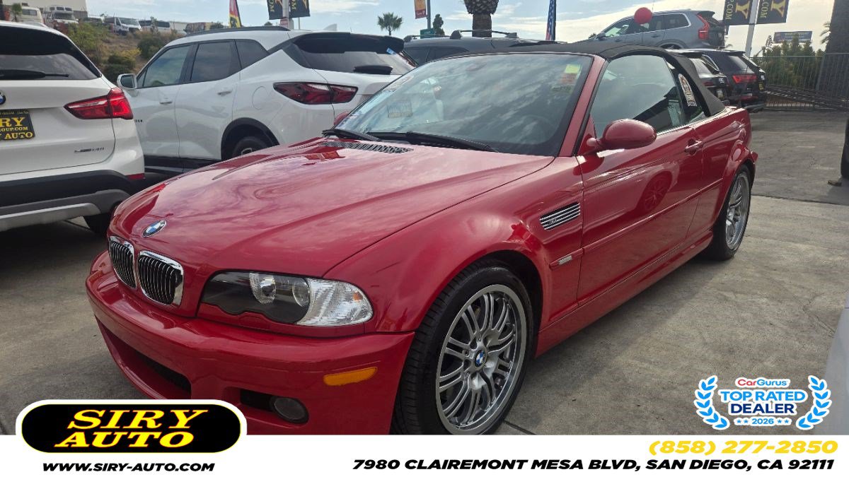Used 2002 BMW M3 Convertible RWD image 1