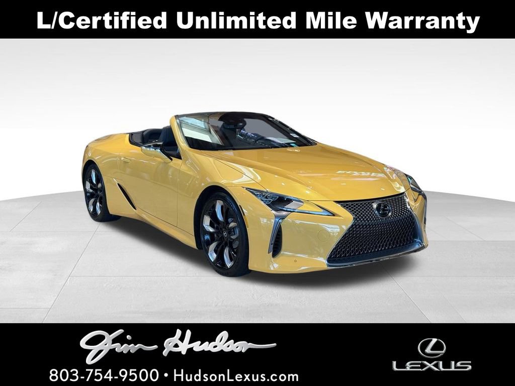 Certified 2024 Lexus LC 500 Convertible