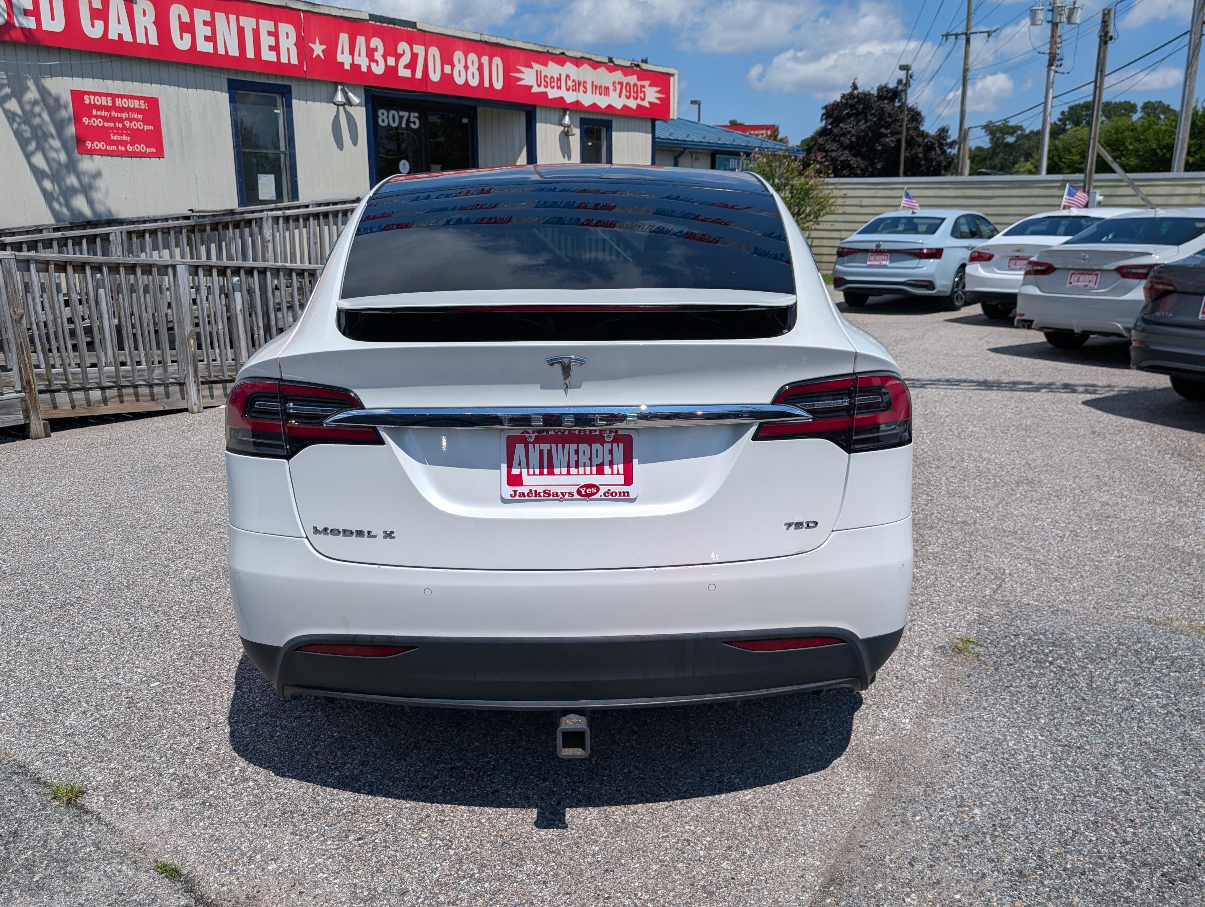 Used 2018 Tesla Model X 75D AWD/4WD image 4