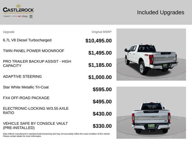 Used 2022 Ford F250 Platinum w/ FX4 Off-Road Package AWD/4WD image 4