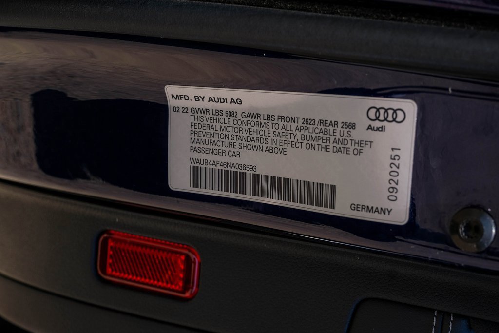 Used 2022 Audi S4 Premium Plus w/ Premium Plus Package image 58