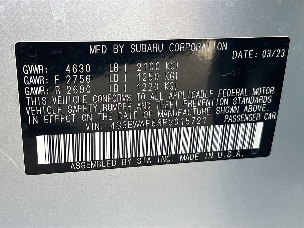 Used 2023 Subaru Legacy Premium image 35