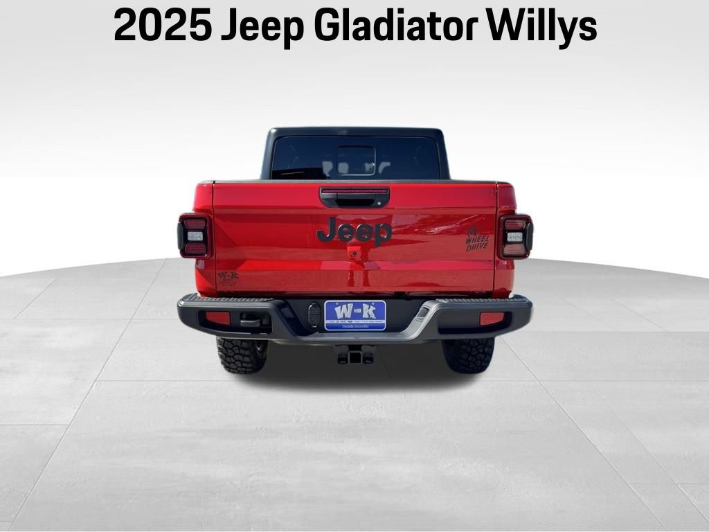 New 2025 Jeep Gladiator Willys image 4