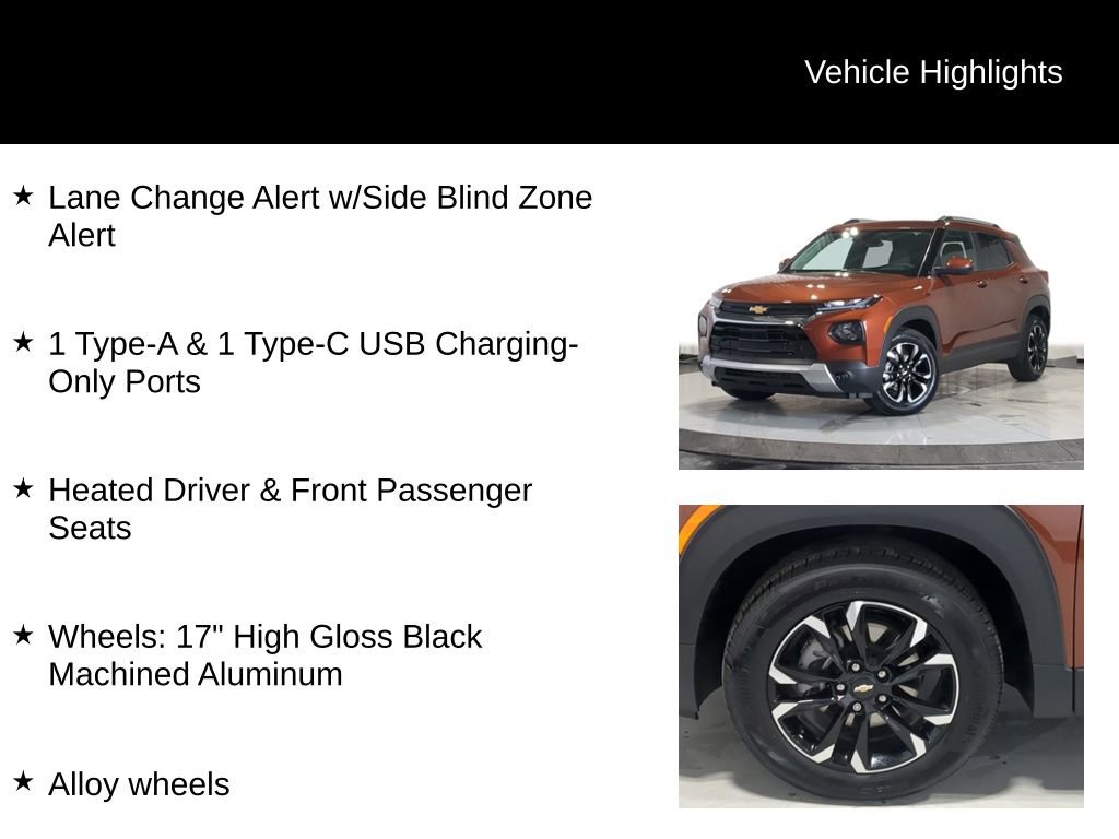 Used 2021 Chevrolet TrailBlazer LT w/ Convenience Package image 32