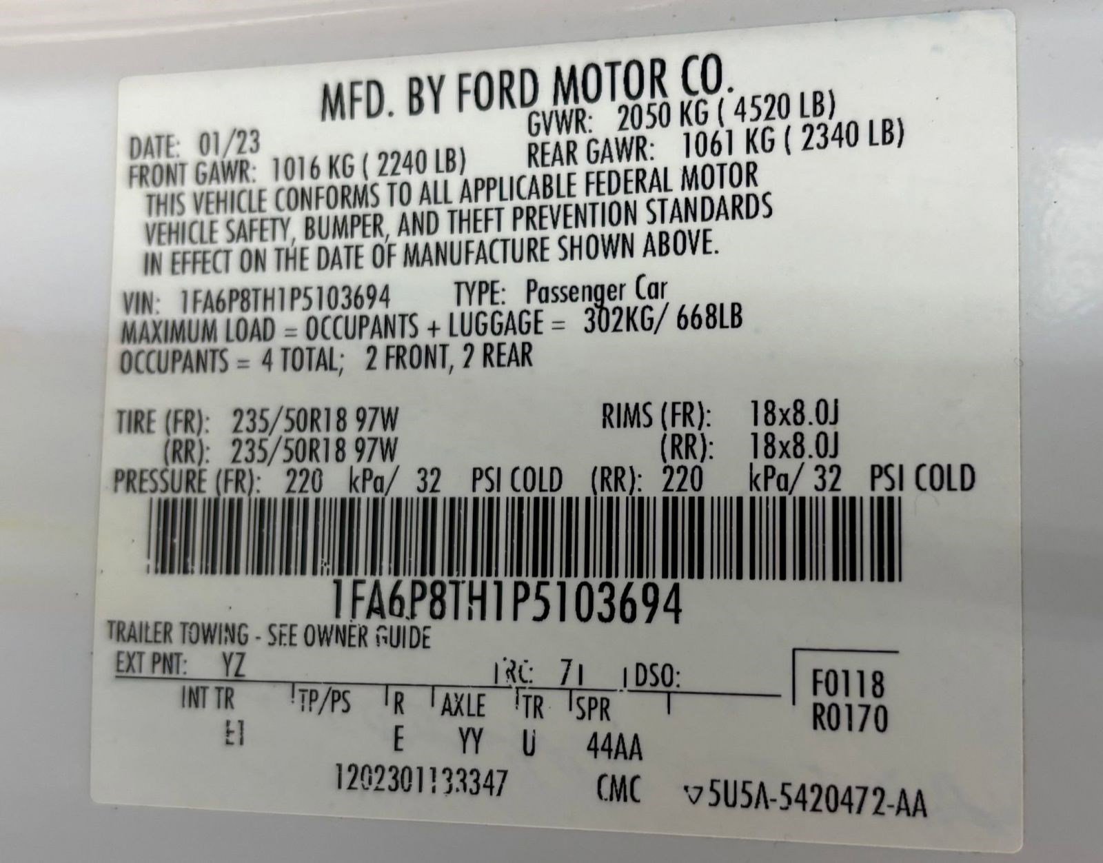 Used 2023 Ford Mustang Premium image 17