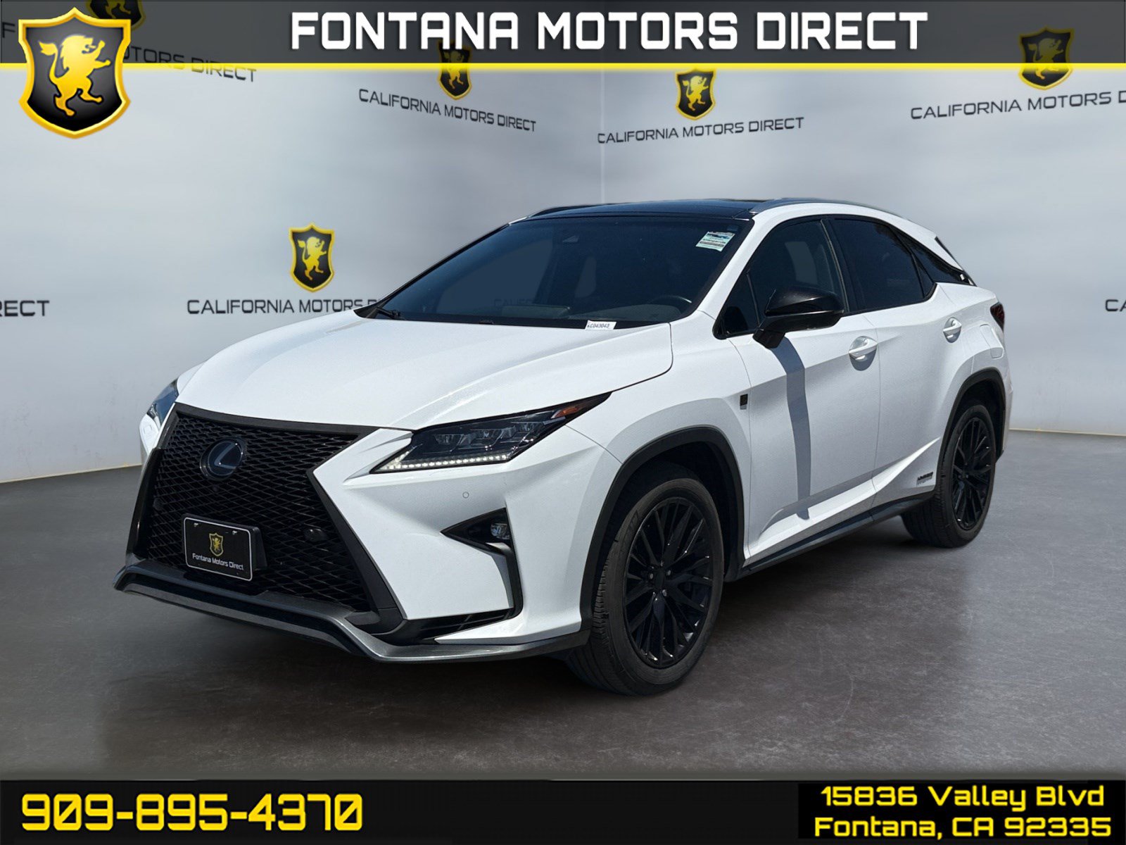 Used 2019 Lexus RX 450h F Sport AWD/4WD image 1