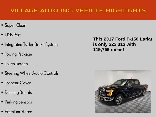 Used 2017 Ford F150 Lariat w/ Equipment Group 502A Luxury AWD/4WD image 7