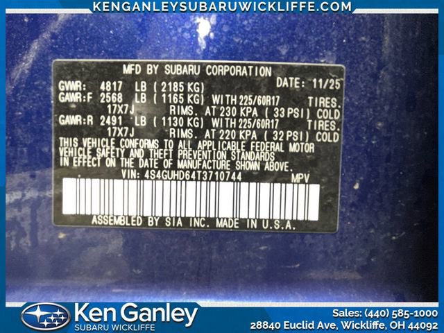 Certified 2026 Subaru Crosstrek 2.0i Premium AWD/4WD image 27