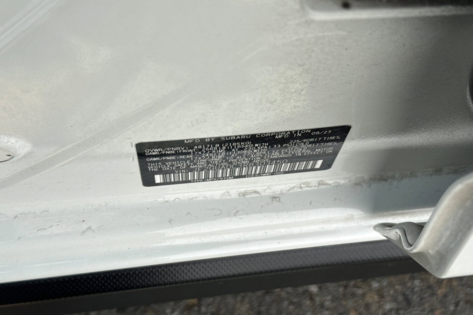 Used 2024 Subaru Crosstrek 2.0i Premium image 19