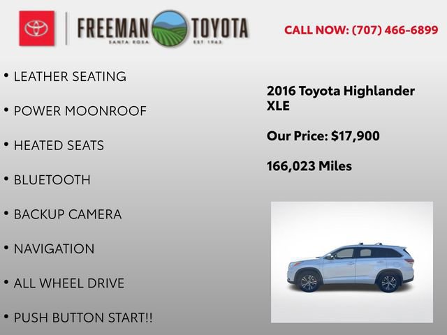 Used 2016 Toyota Highlander XLE AWD/4WD image 5