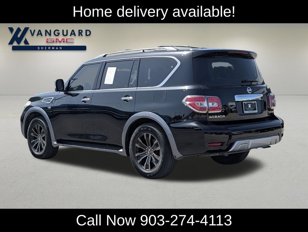Used 2017 Nissan Armada Platinum w/ Captain Seat Package RWD image 6
