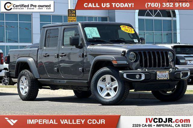 Certified 2022 Jeep Gladiator Sport AWD/4WD image 1