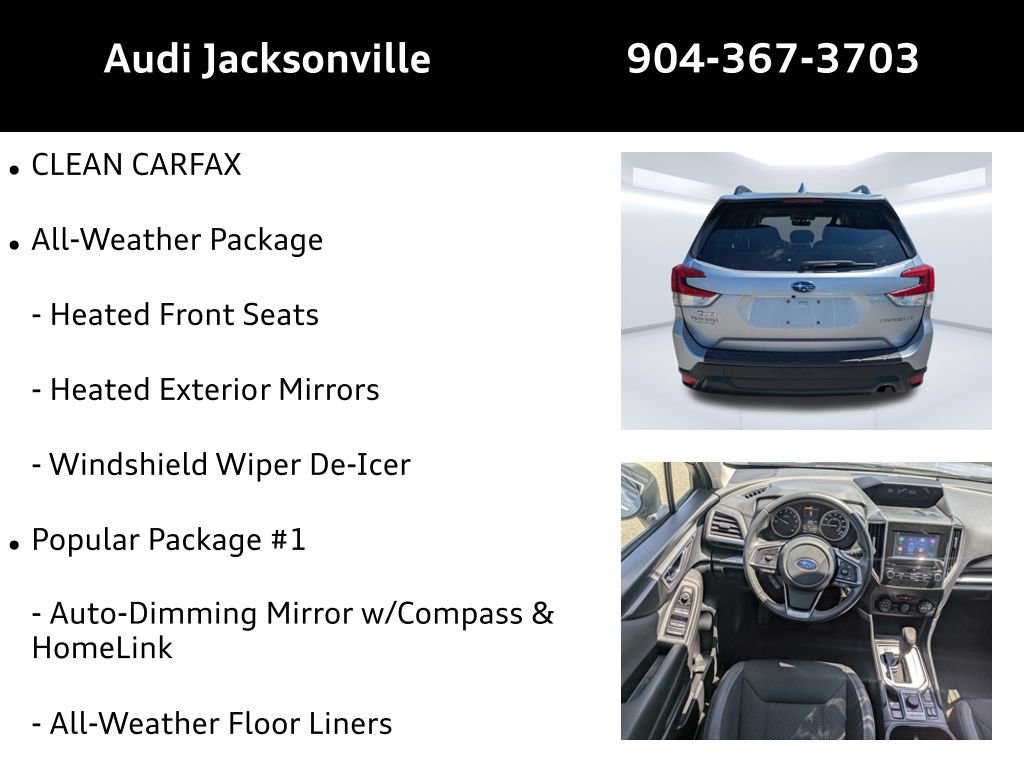Used 2019 Subaru Forester Premium w/ Popular Package #1 AWD/4WD image 9