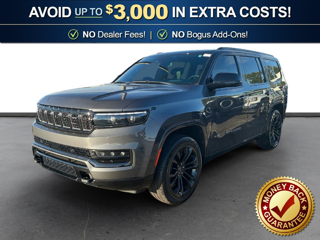 Used 2024 Jeep Grand Wagoneer Series II Obsidian w/ Quick Order Packagew 28T